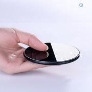 WX-69 10W Ultra-thin Wireless Charger Mirror Wireless Charger for Mobile Phone(White)