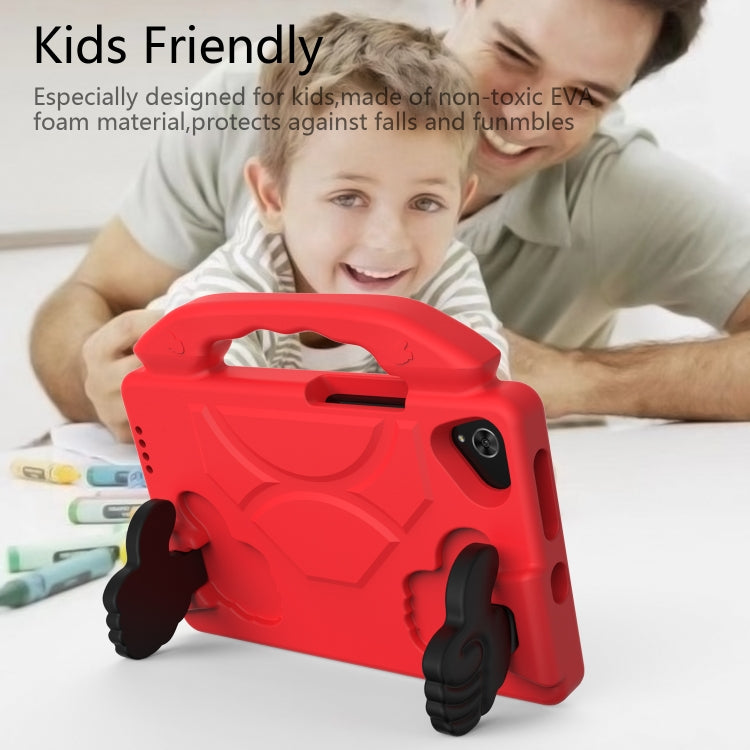 For Samsung Galaxy Tab A7 Lite T220 / T225 Thumb Bracket EVA Shockproof Tablet Case(Red)