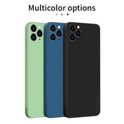 For iPhone 11 Pro PINWUYO Sense Series Liquid Silicone TPU Mobile Phone Case(Black)