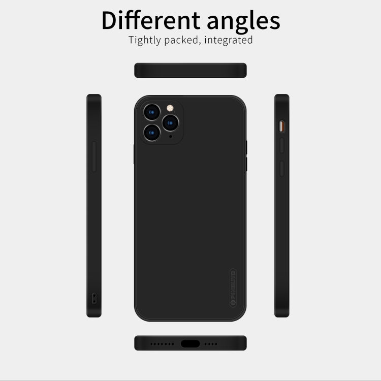 For iPhone 11 Pro Max PINWUYO Sense Series Liquid Silicone TPU Mobile Phone Case (Black) - free shipping - PMC TechLife - Order now!