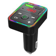 F2 Car FM Transmitter MP3 USB Charger Player with LED Backlight FM Transmitter with Bluetooth Transmitter Car Player Kit - Bluetooth Car Kits by PMC TechLife | Online Shopping South Africa | PMC TechLife