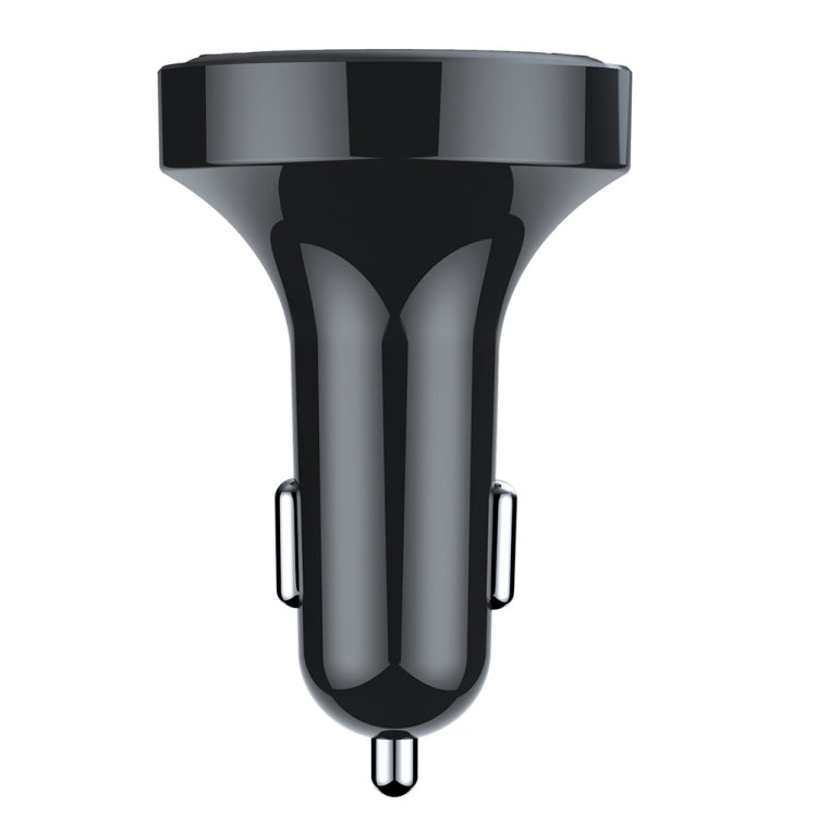 F9 Car MP3 Modulator Player Wireless Hands-free Audio Receiver Dual USB Fast Charger FM Transmitter Car Kit - Bluetooth Car Kits by PMC TechLife | Online Shopping South Africa | PMC TechLife