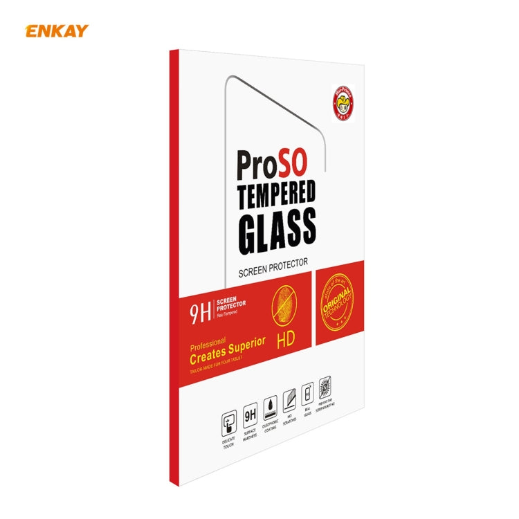 1 PCS For Samsung Galaxy Tab A7 Lite 8.7 T220 / T225 ENKAY Hat-Prince 0.33mm 9H Surface Hardness 2.5D Explosion-proof Tempered Glass Protector Film - For Samsung Tab by ENKAY | Online Shopping South Africa | PMC TechLife | Buy Now Pay Later Mobicred