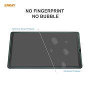 2 PCS For Samsung Galaxy Tab A7 Lite 8.7 T220 / T225 ENKAY Hat-Prince 0.33mm 9H Surface Hardness 2.5D Explosion-proof Tempered Glass Protector Film