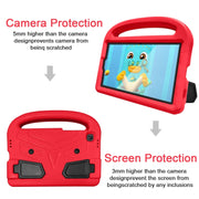 For Samsung Galaxy Tab A7 Lite T225/T220 Sparrow Style EVA Material Children Shockproof Casing Shell(Red)