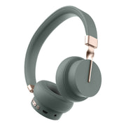 P3 Wireless 5.0 Super Bass HIFI Stereo Gaming Headset with Microphone, Support TF / FM / AUX(Green)