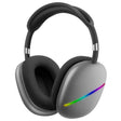 AKZ MAX10 Head-mounted RGB Wireless Bluetooth Music Headset With Microphone, Supports TF Card(Black) - Headset & Headphone by PMC TechLife | Online Shopping South Africa | PMC TechLife