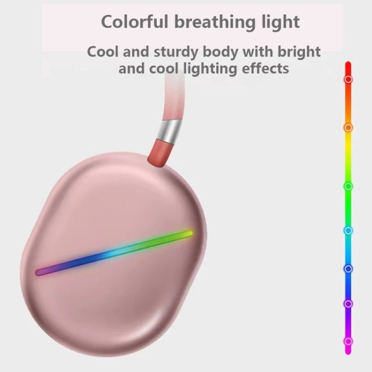 AKZ MAX10 Head-mounted RGB Wireless Bluetooth Music Headset With Microphone, Supports TF Card(Gold) - Headset & Headphone by PMC TechLife | Online Shopping South Africa | PMC TechLife