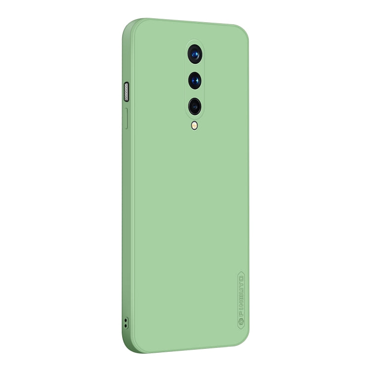 For OnePlus 8 PINWUYO Touching Series Liquid Silicone TPU Shockproof Case(Green) - free shipping - PMC TechLife - Order now!
