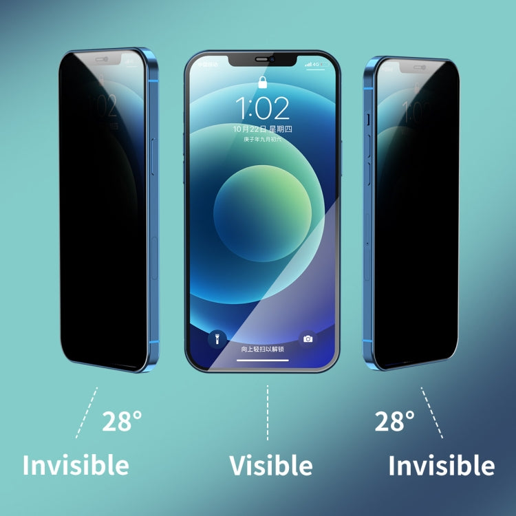 For iPhone 11 / XR 2pcs ENKAY Hat-Prince Full Coverage 28 Degree Privacy Screen Protector Anti-spy Tempered Glass Film - iPhone 11 Tempered Glass by ENKAY | Online Shopping South Africa | PMC TechLife | Buy Now Pay Later Mobicred