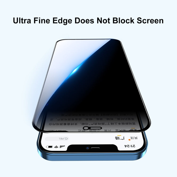 For iPhone 11 / XR 2pcs ENKAY Hat-Prince Full Coverage 28 Degree Privacy Screen Protector Anti-spy Tempered Glass Film - iPhone 11 Tempered Glass by ENKAY | Online Shopping South Africa | PMC TechLife | Buy Now Pay Later Mobicred