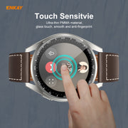 5 PCS For Huawei WATCH 3 Pro 48mm ENKAY Hat-Prince 3D Full Coverage Soft PC Edge + PMMA HD Screen Protector Film