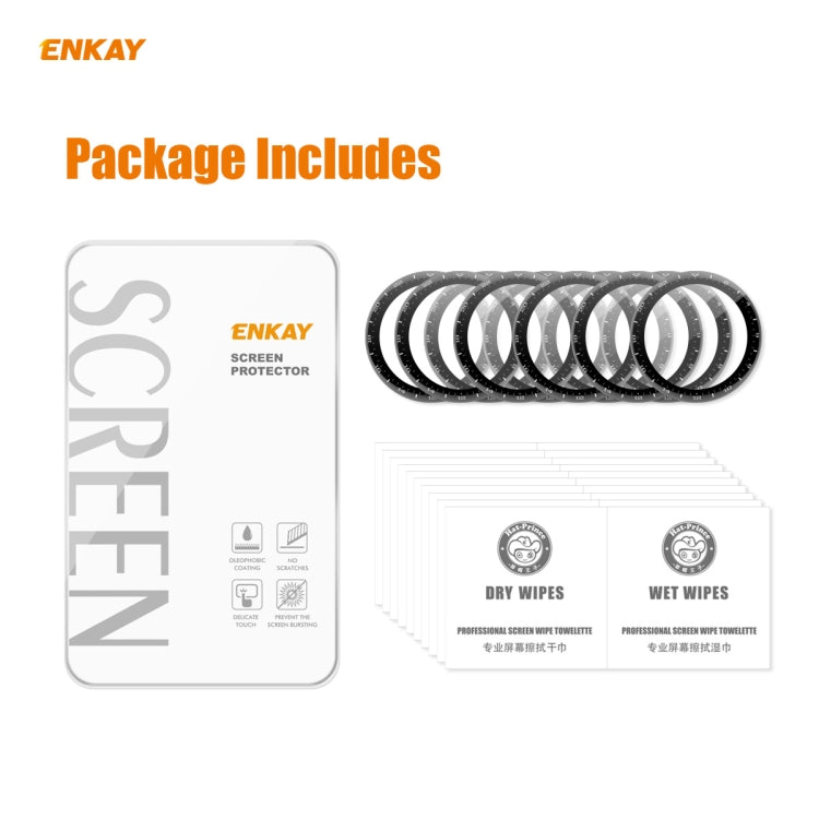 10 PCS For Huawei WATCH 3 Pro 48mm ENKAY Hat-Prince 3D Full Coverage Soft PC Edge + PMMA HD Screen Protector Film - free shipping - PMC TechLife - Order now!