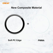 5 PCS For Huawei WATCH 3 46mm ENKAY Hat-Prince 3D Full Coverage Soft PC Edge + PMMA HD Screen Protector Film