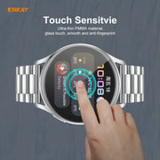 5 PCS For Huawei WATCH 3 46mm ENKAY Hat-Prince 3D Full Coverage Soft PC Edge + PMMA HD Screen Protector Film