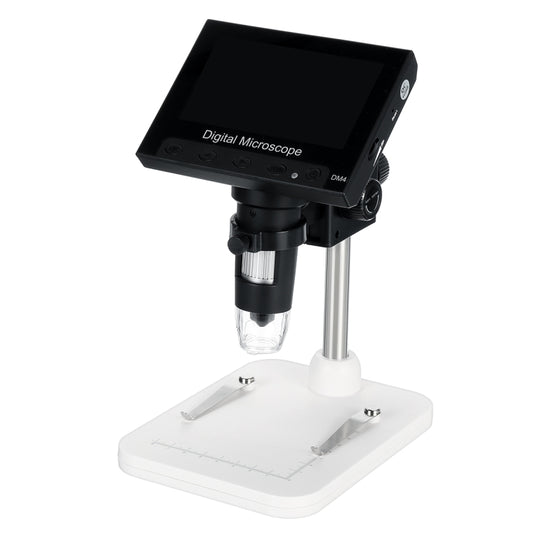 DM4 4.3 Inch LCD Digital Microscope Endoscope with Recording and Stand, HD, 720P, 1000X Zoom - free shipping - PMC Jewellery - Order now!