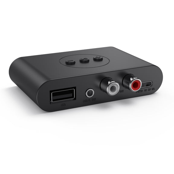 B21 Bluetooth 5.0 Audio Receiver AUX RCA Output U-disk Playback - Audio Receiver Transmitter by PMC TechLife | Online Shopping South Africa | PMC TechLife