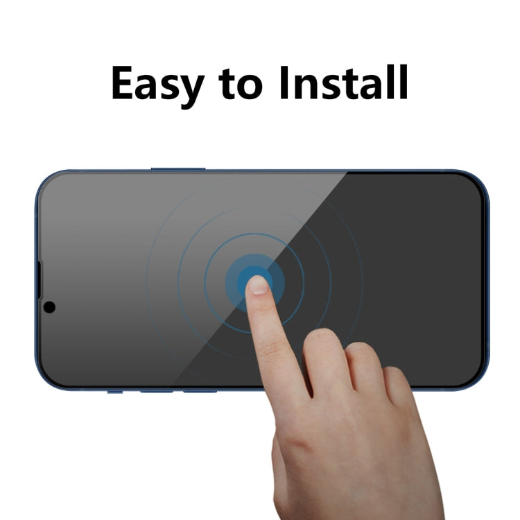 For iPhone 13 mini 2pcs ENKAY Hat-Prince Full Coverage 28 Degree Privacy Screen Protector Anti-spy Tempered Glass Film - iPhone 13 mini Tempered Glass by ENKAY | Online Shopping South Africa | PMC TechLife | Buy Now Pay Later Mobicred