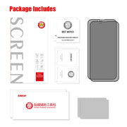 For iPhone 13 mini 2pcs ENKAY Hat-Prince Full Coverage 28 Degree Privacy Screen Protector Anti-spy Tempered Glass Film