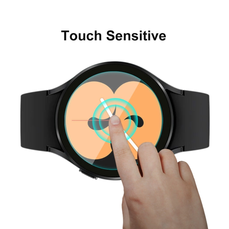 10 PCS For Samsung Galaxy Watch4 44mm ENKAY Hat-Prince 0.2mm 9H 2.15D Curved Edge Tempered Glass Screen Protector Watch Film - Screen Protector by ENKAY | Online Shopping South Africa | PMC TechLife | Buy Now Pay Later Mobicred