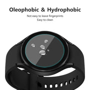 10 PCS For Samsung Galaxy Watch4 44mm ENKAY Hat-Prince 0.2mm 9H 2.15D Curved Edge Tempered Glass Screen Protector Watch Film