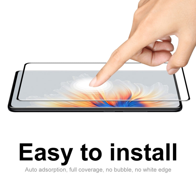 5 PCS For Xiaomi Mix 4 ENKAY Hat-Prince 3D Curved Explosion-proof Full Coverage Film Heat Bending Tempered Glass Protector