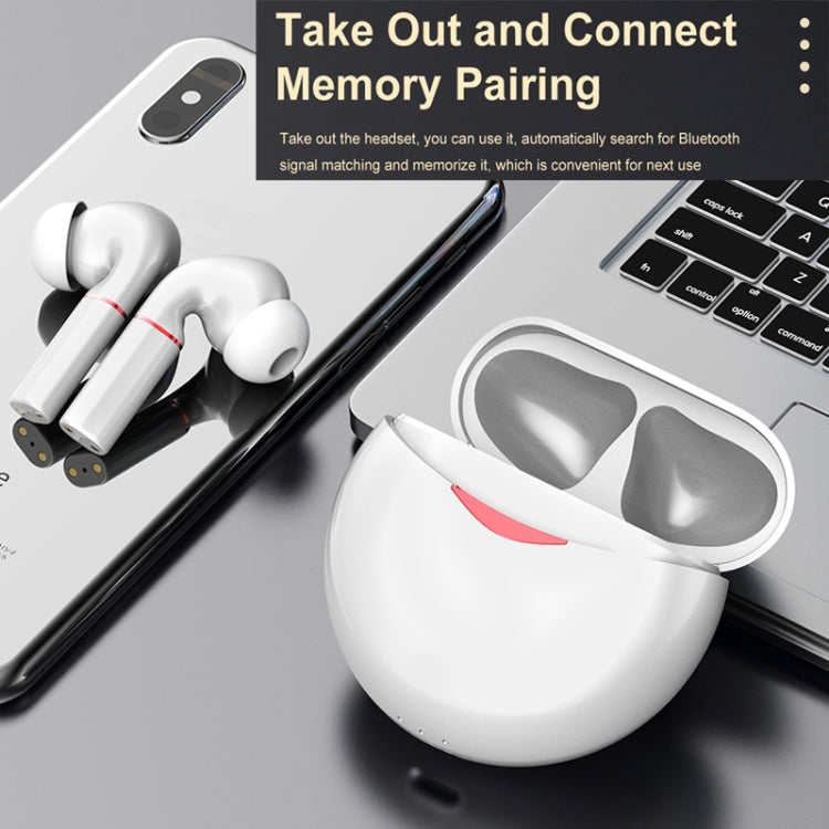 T&G T50 Sport TWS Bluetooth Earphone HIFI Noise Canceling Handfree Earbuds with Microphone(White) - Bluetooth Earphone by T&G | Online Shopping South Africa | PMC TechLife | Buy Now Pay Later Mobicred