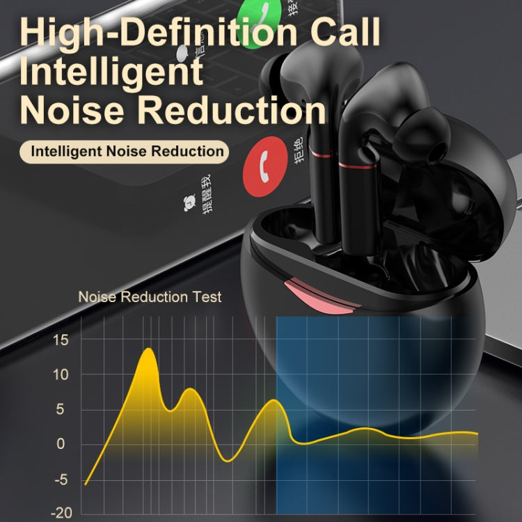 T&G T50 Sport TWS Bluetooth Earphone HIFI Noise Canceling Handfree Earbuds with Microphone(Black) - Bluetooth Earphone by T&G | Online Shopping South Africa | PMC TechLife | Buy Now Pay Later Mobicred