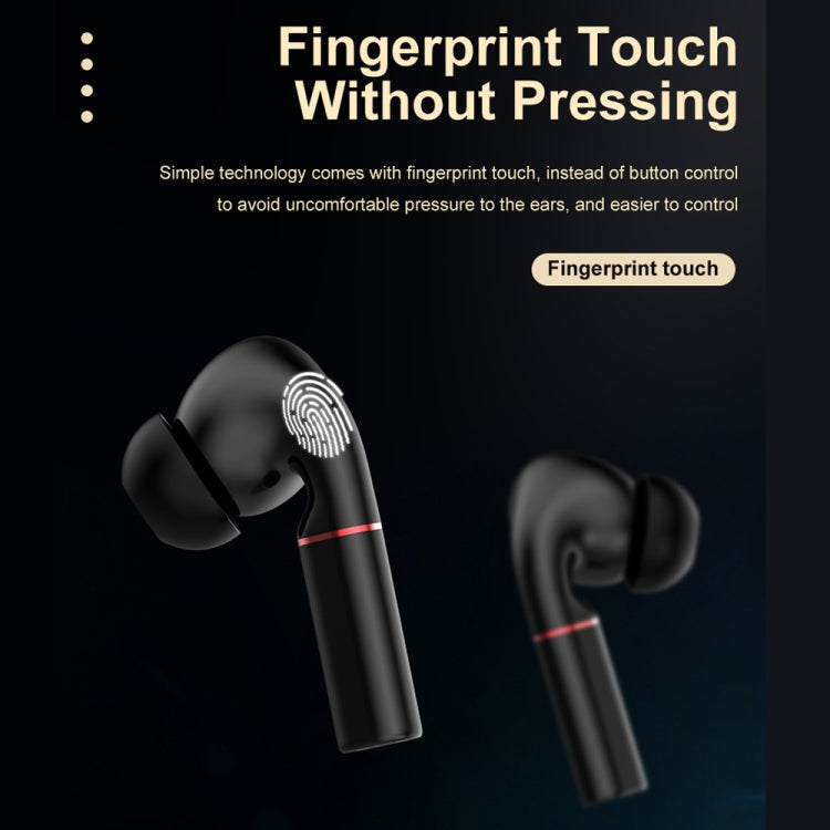 T&G T50 Sport TWS Bluetooth Earphone HIFI Noise Canceling Handfree Earbuds with Microphone(Black) - Bluetooth Earphone by T&G | Online Shopping South Africa | PMC TechLife | Buy Now Pay Later Mobicred