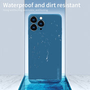 For iPhone 13 Pro Max PINWUYO Touching Series Liquid Silicone TPU Shockproof Case (Green)
