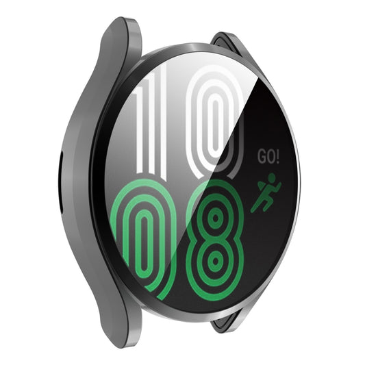 For Samsung Galaxy Watch4 40mm ENKAY Hat-Prince Full Coverage Electroplated Soft TPU Case with Screen Protection(Black) - Screen Protector by ENKAY | Online Shopping South Africa | PMC Jewellery | Buy Now Pay Later Mobicred