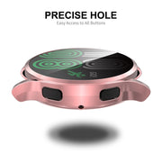 For Samsung Galaxy Watch4 40mm ENKAY Hat-Prince Full Coverage Electroplated Soft TPU Case with Screen Protection(Black)