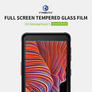 For Samsung Galaxy Xcover 5 PINWUYO 9H 2.5D Full Screen Tempered Glass Film(Black)