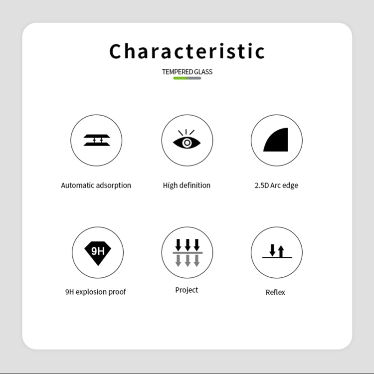 For Huawei P50 PINWUYO 9H 2.5D Full Screen Tempered Glass Film(Black) - Huawei Tempered Glass by PINWUYO | Online Shopping South Africa | PMC TechLife | Buy Now Pay Later Mobicred