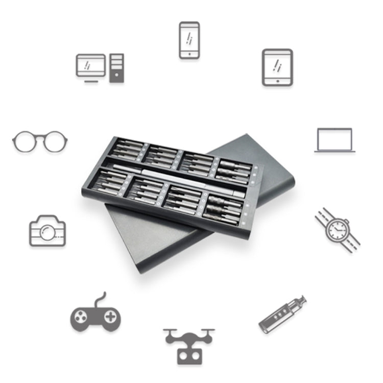 A63 63 in 1 Screwdriver Set Mobile Phone Tablet Computer Disassembly and Maintenance Tool - Screwdriver Set by PMC TechLife | Online Shopping South Africa | PMC TechLife