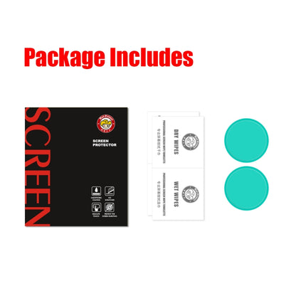2 PCS For Samsung Galaxy Watch4 44mm ENKAY Hat-Prince Crystal Screen Protector Anti-scratch Watch Film - Screen Protector by ENKAY | Online Shopping South Africa | PMC Jewellery | Buy Now Pay Later Mobicred