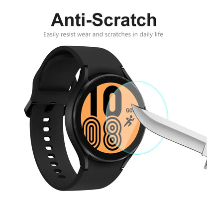 2 PCS For Samsung Galaxy Watch4 44mm ENKAY Hat-Prince Crystal Screen Protector Anti-scratch Watch Film - Screen Protector by ENKAY | Online Shopping South Africa | PMC Jewellery | Buy Now Pay Later Mobicred