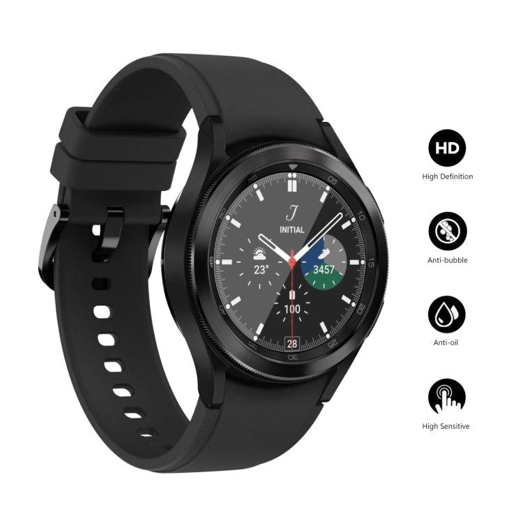 1 PCS For Samsung Galaxy Watch4 Classic 42mm ENKAY Hat-Prince Full Screen Coverage Without Warping Edge TPU Soft Film - Screen Protector by ENKAY | Online Shopping South Africa | PMC TechLife | Buy Now Pay Later Mobicred