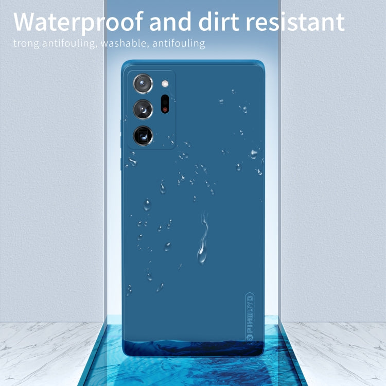 For Samsung Galaxy Note20 Ultra PINWUYO Touching Series Liquid Silicone TPU Shockproof Case(Black)