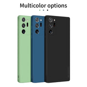 For Samsung Galaxy Note20 Ultra PINWUYO Touching Series Liquid Silicone TPU Shockproof Case(Black)