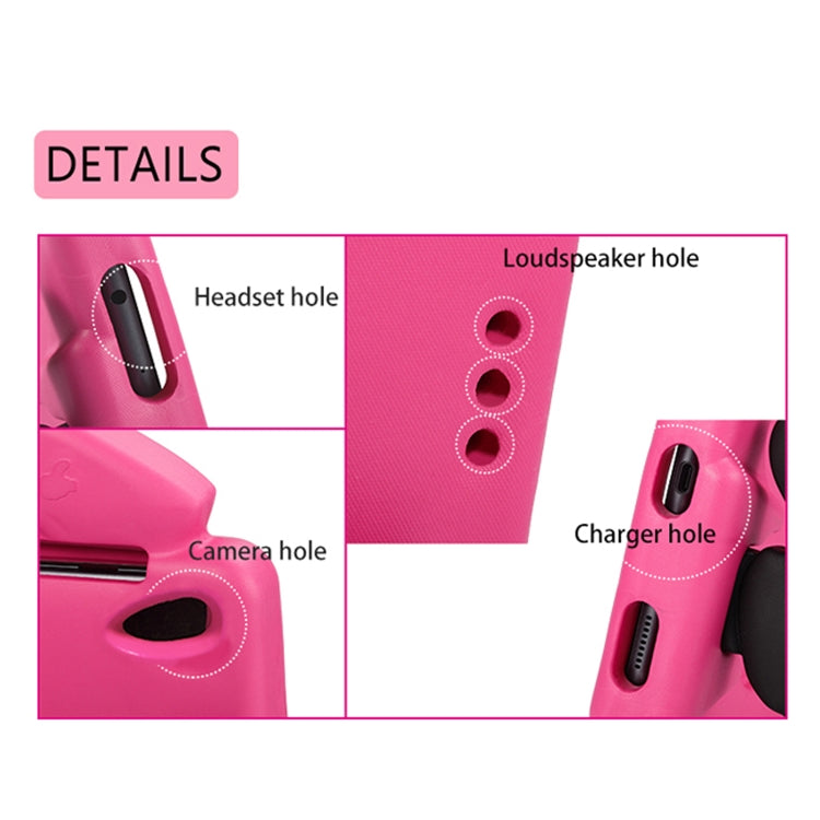 For Lenovo Tab M10 HD 2nd Gen TB-X306X/F/N 2020 EVA Shockproof Tablet Case with Thumb Bracket(Black) - Lenovo by PMC TechLife | Online Shopping South Africa | PMC TechLife | Buy Now Pay Later Mobicred