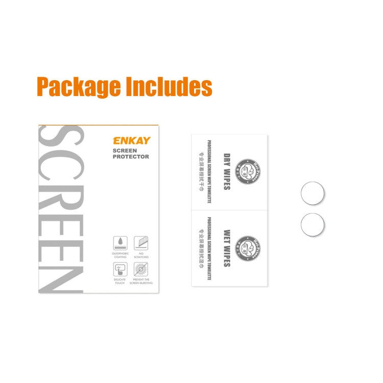 For iPhone 13 1 Set ENKAY Hat-Prince Case Friendly Tempered Glass Camera Lens Film Anti-Scratch Protector - iPhone 13 Tempered Glass by ENKAY | Online Shopping South Africa | PMC TechLife | Buy Now Pay Later Mobicred