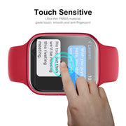 2 PCS ENKAY Hat-Prince 3D Full Coverage Soft PC Edge + PMMA HD Screen Protector Film For Apple Watch Series 7 45mm
