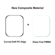 5 PCS ENKAY Hat-Prince 3D Full Coverage Soft PC Edge + PMMA HD Screen Protector Film For Apple Watch Series 7 45mm