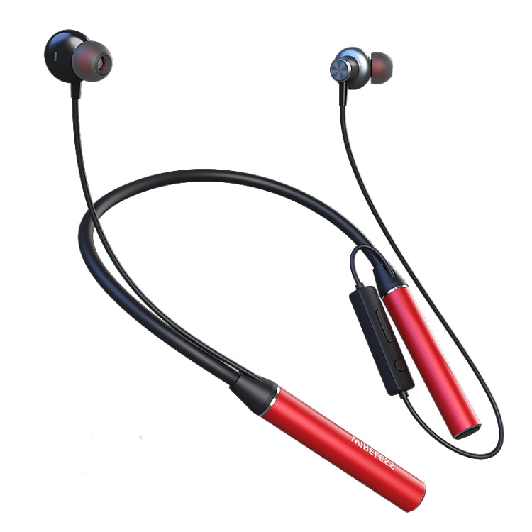 GYM530 Magnetic Neck-mounted Noise Cancelling Sports Earphones In-ear Stereo Support Handsfree / TF Card(Red) - Neck-mounted Earphone by PMC TechLife | Online Shopping South Africa | PMC TechLife