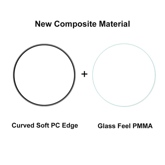 5 PCS For Xiaomi Watch Color 2 ENKAY Hat-Prince 3D Full Coverage Soft PC Edge + PMMA HD Screen Protector Film