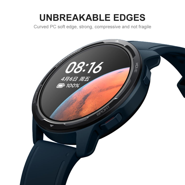5 PCS For Xiaomi Watch Color 2 ENKAY Hat-Prince 3D Full Coverage Soft PC Edge + PMMA HD Screen Protector Film