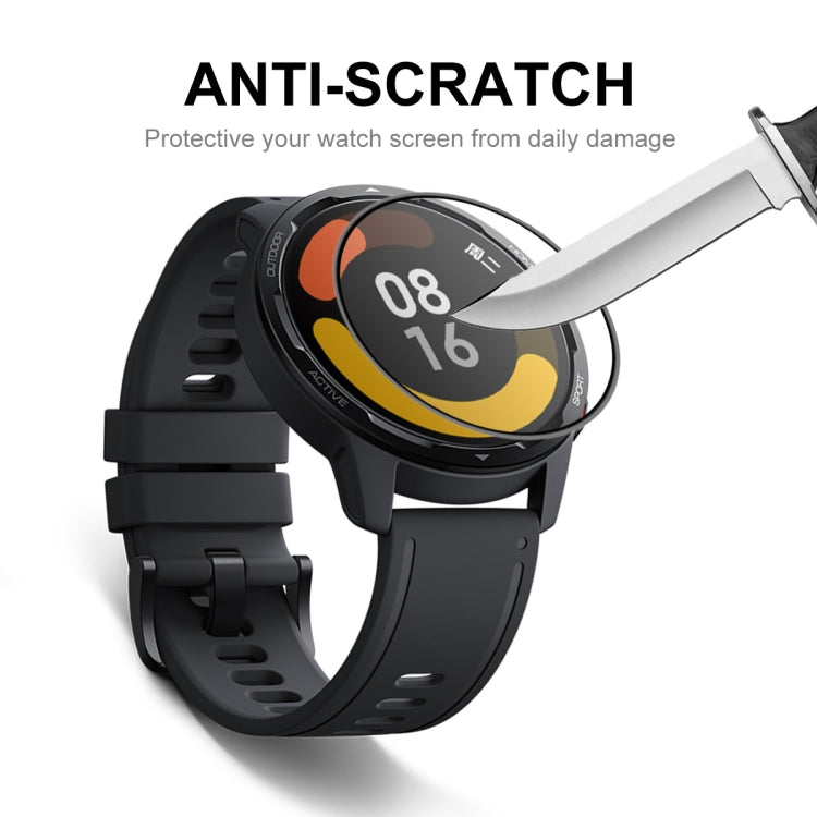 5 PCS For Xiaomi Watch Color 2 ENKAY Hat-Prince 3D Full Coverage Soft PC Edge + PMMA HD Screen Protector Film - Screen Protector by ENKAY | Online Shopping South Africa | PMC Jewellery | Buy Now Pay Later Mobicred