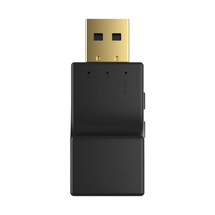 SW03 2 in 1 Bluetooth 5.0 Audio Transmitter USB + SPDIF Low Lantency Optical Wireless Adapter for TV PC