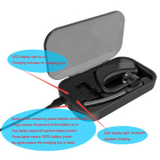 For Plantronics Voyager Legend / Voyager 5200 Bluetooth Headset Charging Box(Black)